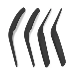 4 pezzi maniglia porta interna copertura plastica nera L&R per BMW X1 E84 2009-2015 - Foto 1 di 7