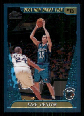 2001-02 Topps Chrome #144 Kirk Haston RC - Image 1 of 2