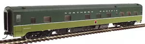 NORTHERN PACIFIC - LOEWY PULLMAN 6-6-4 SLEEPER - HO Scale -w/INTERIOR NEW OOP - Bild 1 von 10