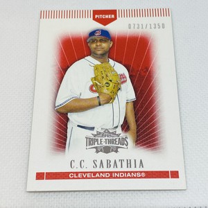2007 Topps Triple Threads #94 CC Sabathia /1350   A10