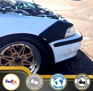 FENDER BRA COVERS Left & Right 2 PCS Fits Honda / Acura Integra 90 91 92 93 DA - Picture 1 of 2