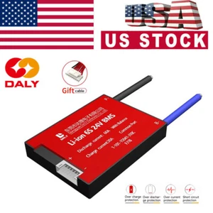 Daly BMS 6S 24V 15A 60A Li-ion Battery Protection Board Common Port w/Balance US - Picture 1 of 15