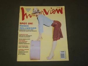2003 JUNE INTERVIEW MAGAZINE - RENEE ZELLWEGER COVER - B 1376 - Picture 1 of 2