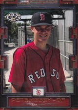 2008 TRISTAR Prospects Plus Orange #41 Pete Hissey /5