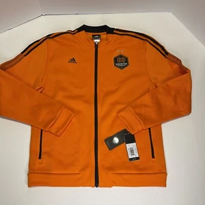 MLS adidas Boys Houston Dynamo FC Anthem Full-Zip Team Jacket, Orange, XL Soccer - Picture 1 of 12