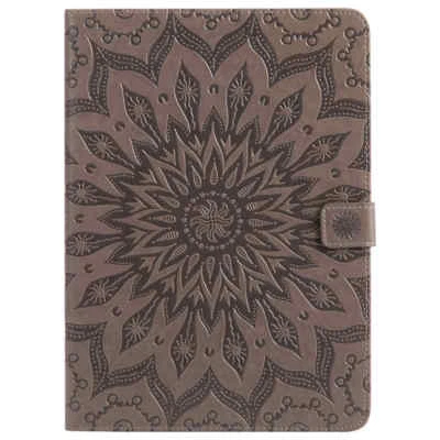 Sunflower Embossed Flip Leather Stand Case Cover For iPad 5th 6th Gen Mini Air 2 - Image 1 of 4