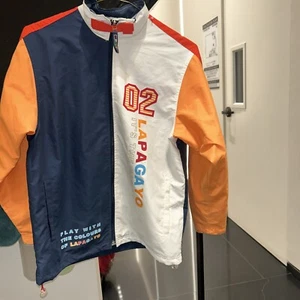 Lapagayo Vintage Jacket 90s Retro Collourfull Full Zip Man S - Picture 1 of 10