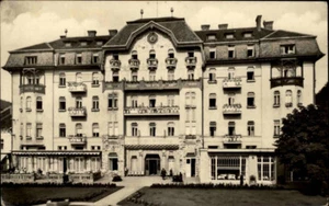 1951 TEPLICE Teplitz alte Postkarte Ansichtskarte mit Briefmarke Ceskoslovensko - Picture 1 of 2