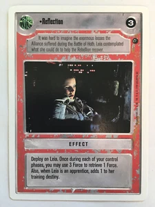 Star Wars CCG Decipher Dagobah WB Revised Reflection Rare Card NM/M SWCCG 1999 - Picture 1 of 2