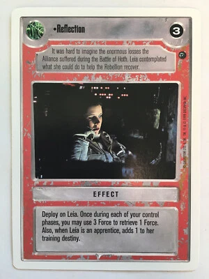 Star Wars CCG Decipher Dagobah WB Revised Reflection Rare NM/M Unlimited 1999 - Bild 1 von 2