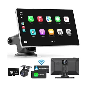 Portable Apple Carplay Screen for Car, 9" Wireless Apple Carplay & Android Au... - Picture 1 of 9