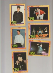 Lot of 6 New Kids on the Block trading cards Published 1989 - Picture 1 of 2