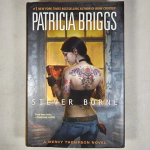 Silver Borne Patricia Briggs 2010 Hardcover 1st Edition 1st Print Mercy Thompson - Picture 1 of 10