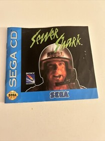 Sewer Shark Sega CD Manual Only, Authentic 