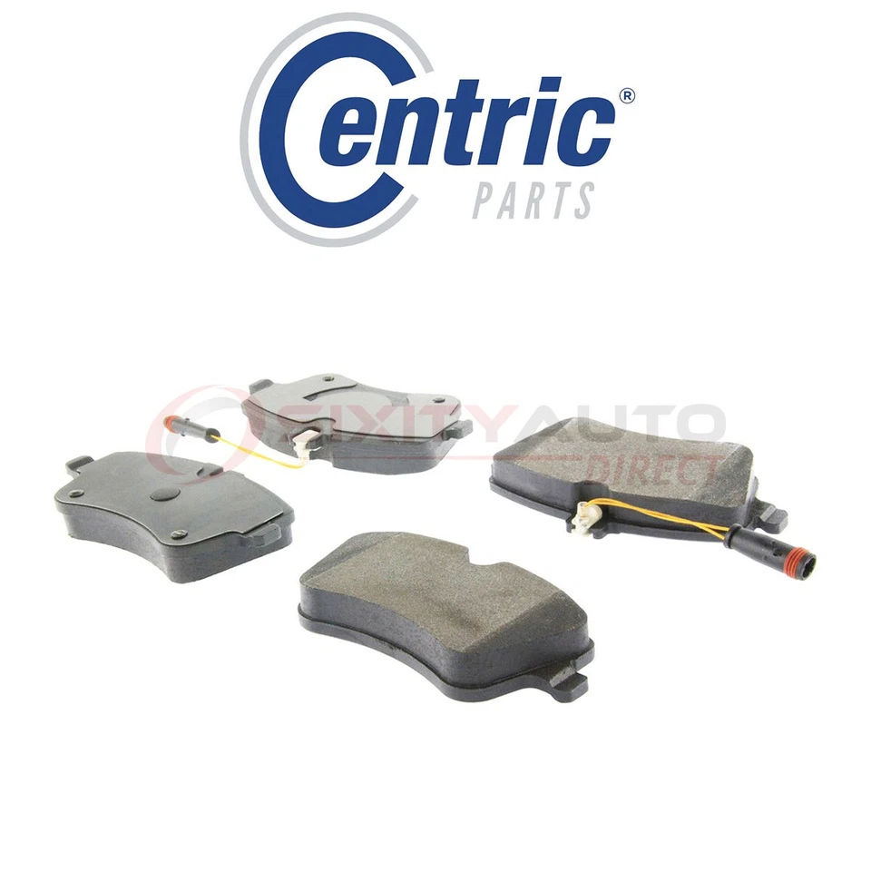 Centric Semi Metallic Brake Pads w Shim for 2009-2011 Mercedes-Benz SLK300 db - Image 1 of 4