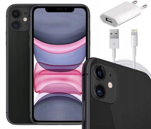 Smartfon Apple iPhone 11 64GB Czarny | AKCESORIA | A - Zdjęcie 1 z 12