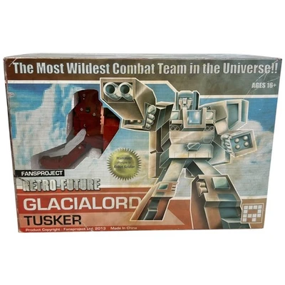 Fansproject Glacialord Tusker Action Figure Mammoth Robot Soldier Retro-Future - Image 1 of 4