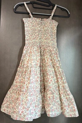 Vestido Solero Janie and Jack The Millie Floral Calado Forrado en Niveles Talla 10 Nuevo sin Etiquetas Foto 1 de 4