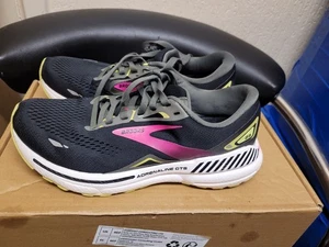 Brooks Adrenaline GTS 23 Damen Sneaker In Schwarz Größe UK 5,5 - Bild 1 von 15