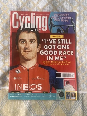 Cycling Weekly Magazine November 2023 Issue 48 Good Used Condition - Image 1 of 3