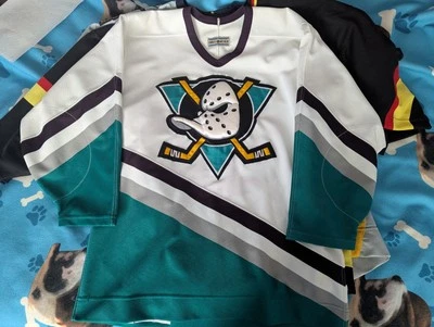 Camiseta deportiva auténtica CCM Mighty Ducks talla 44 Foto 1 de 4