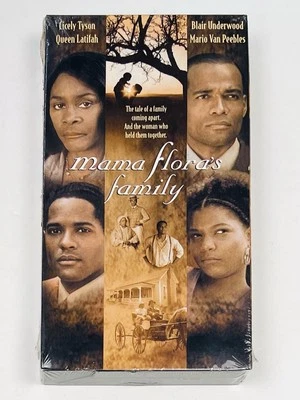 Mama Flora's Family VHS 1998 Hallmark Cicely Tyson Queen Latifah NIP NEW Sealed Foto 1 de 2