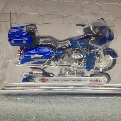 Maisto 1:18 Harley Davidson Series 13 FLTRSEI Screamin' Eagle Road Glide Figure - Image 1 of 4
