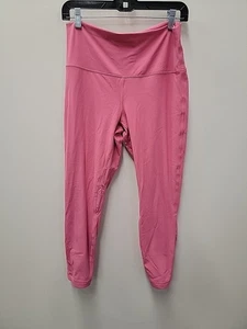 Leggings Lululemon donna Align HR crop taglia 12 rosa  - Foto 1 di 5