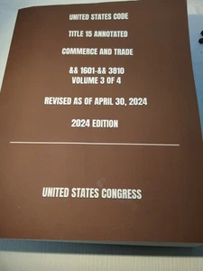 UNITED STATES CODE TITLE 15 ANNOTATED COMMERCE AND TRADE && 1601- - Bild 1 von 15