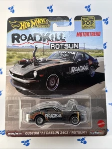 Hot Wheels 2024 Pop Culture Premium Roadkill Rotsun Custom '71 Datsun 240Z - Imagen 1 de 13