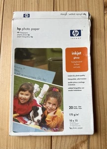 Brand New - HP 20 Sheets Photo Paper Glossy 10 x 15 cm 175gsm, Inkjet - Afbeelding 1 van 3