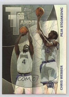 2002-03 Topps Top Tandems Chris Webber Peja Stojakovic #TT7 HOF - Изображение 1 из 2