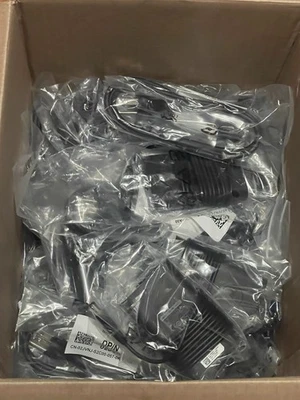 Lot of 15X Genuine Dell 65W 19.5V 3.34A Adapter Charger Big Pin With Power Cable - Image 1 of 3