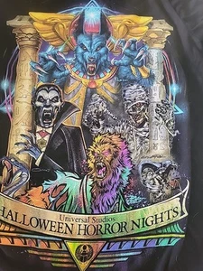 Halloween Horror Nächte 2022 Shirt Classic Monsters Artist Signature Series S - Bild 1 von 6