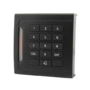 125K RFID ID EM4100 Reader keypad Weatherproof Wiegand26 For Access control 5Fob - Picture 1 of 3