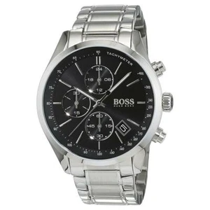 HUGO BOSS HERREN GRAND PRIX UHR HB1513477 SILBER - GARANTIE - UVP 379,00 - Bild 1 von 3