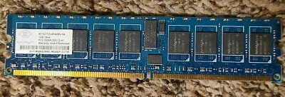 Samsung  PC2-3200R-333-12-C3 1GB Server RAM (IBM 39M5808) PN:M393T2950CZ3-CCC - Image 1 of 4