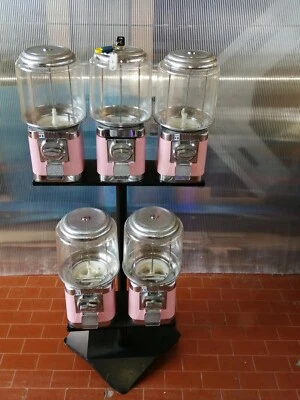 KIT DISTRIBUTORE PER PALLINE DA DIAM. 32 CON GETTONIERA DA 0,50 CENTESIMI - Immagine 1 di 4