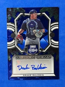 2023 Elite Extra Edition Hidden Gems Drake Baldwin Auto Braves 3 Mint - Picture 1 of 3