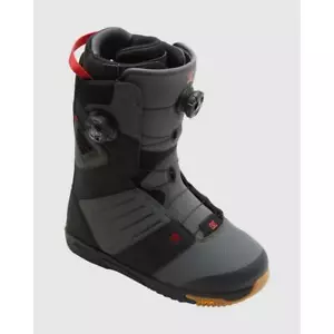 DC Judge Snowboard Boots Men's Black/Grey/Red 9 - Picture 1 of 1