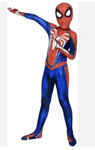 Game PS4 Spiderman Cosplay Costume Superhero Zentai Suit Halloween Costumes Full - Picture 1 of 3