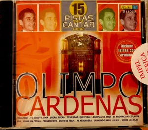 15 Pistas De Cantar Como Olimpo Cardenas Fuentes Karaoke CD Sealed Columbia - Imagen 1 de 2