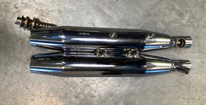 NEW! REMUS Harley -Davidson Softail FS2 Chrome Mufflers Set - Picture 1 of 12