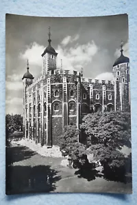 The White Tower - Tower of London - Vereinigtes Königreich - RPPC - Bild 1 von 2
