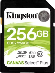 256GB SD Card U3 Memory For CANON EOS 7D Mark II 2,77D,8000D,80D Camera (4K) - Picture 1 of 2