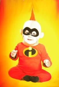 Boy Incredibles JACK JACK Baby Infant Halloween Costume Purim 6 12 18 Months NEW - Picture 1 of 1