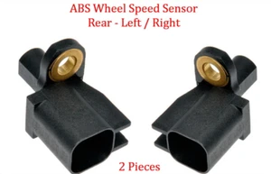 2 x ABS Wheel Speed Sensor Rear L/R Fits:Volvo S60 S80 V60 V70 XC60 2007-2017 - Picture 1 of 5