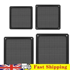 2Pcs Magnetic Dust Filter Computer Case Fan Dustproof Mesh Cover Guard (12cm)(Bl - Afbeelding 1 van 11