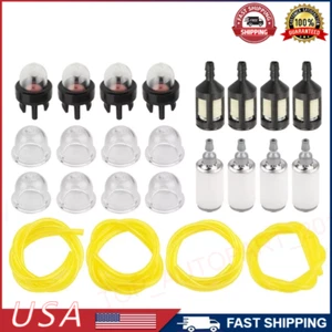 4 size Fuel Filter Line Hose Primer Bulb Kit For Poulan Chainsaw 2050 2150 2375 - Picture 1 of 6