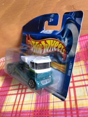MATTEL HOT WHEELS HOTWHEELS Auto en Métal 2000 No.189 Semi Fast Tracteur Camion - Photo 1/4
